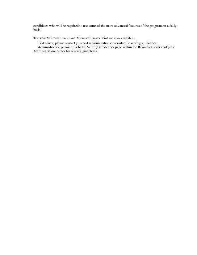 proveit test results 2013 basis theme for excel 2013