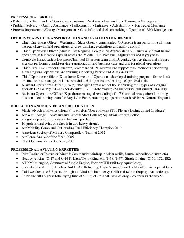 leadership skills for resumes