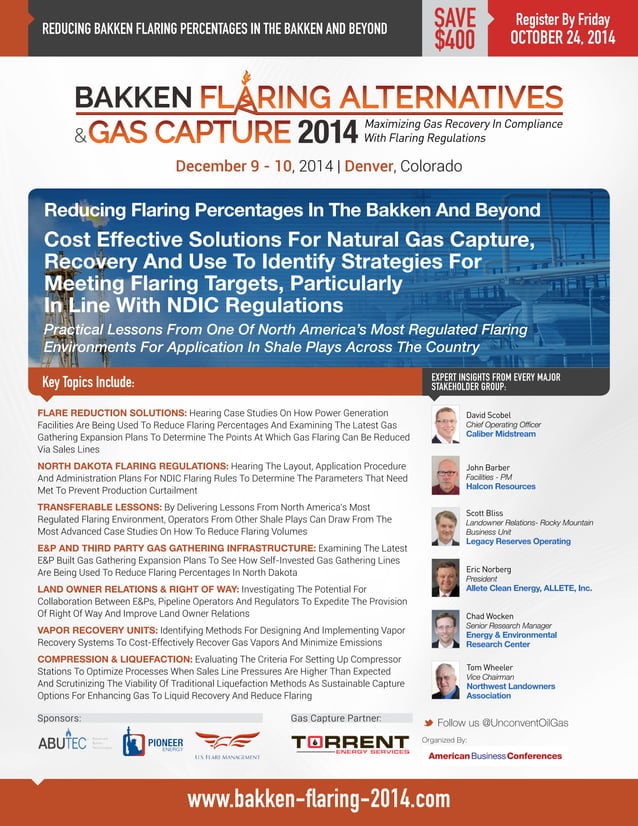 Bakken Flaring Alternatives & Gas Capture 2014 PDF