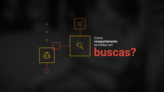 Confidential + Proprietary
Como
comportamento
se traduz em
buscas?
 