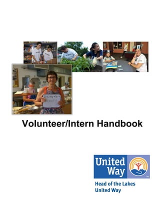 Volunteer/Intern Handbook
 