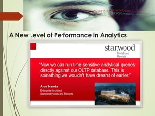 A New Level of Performance in Analytics
 