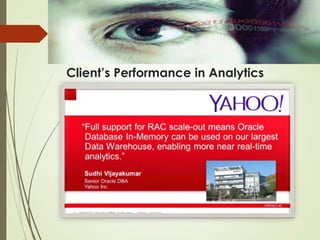 Client’s Performance in Analytics
 