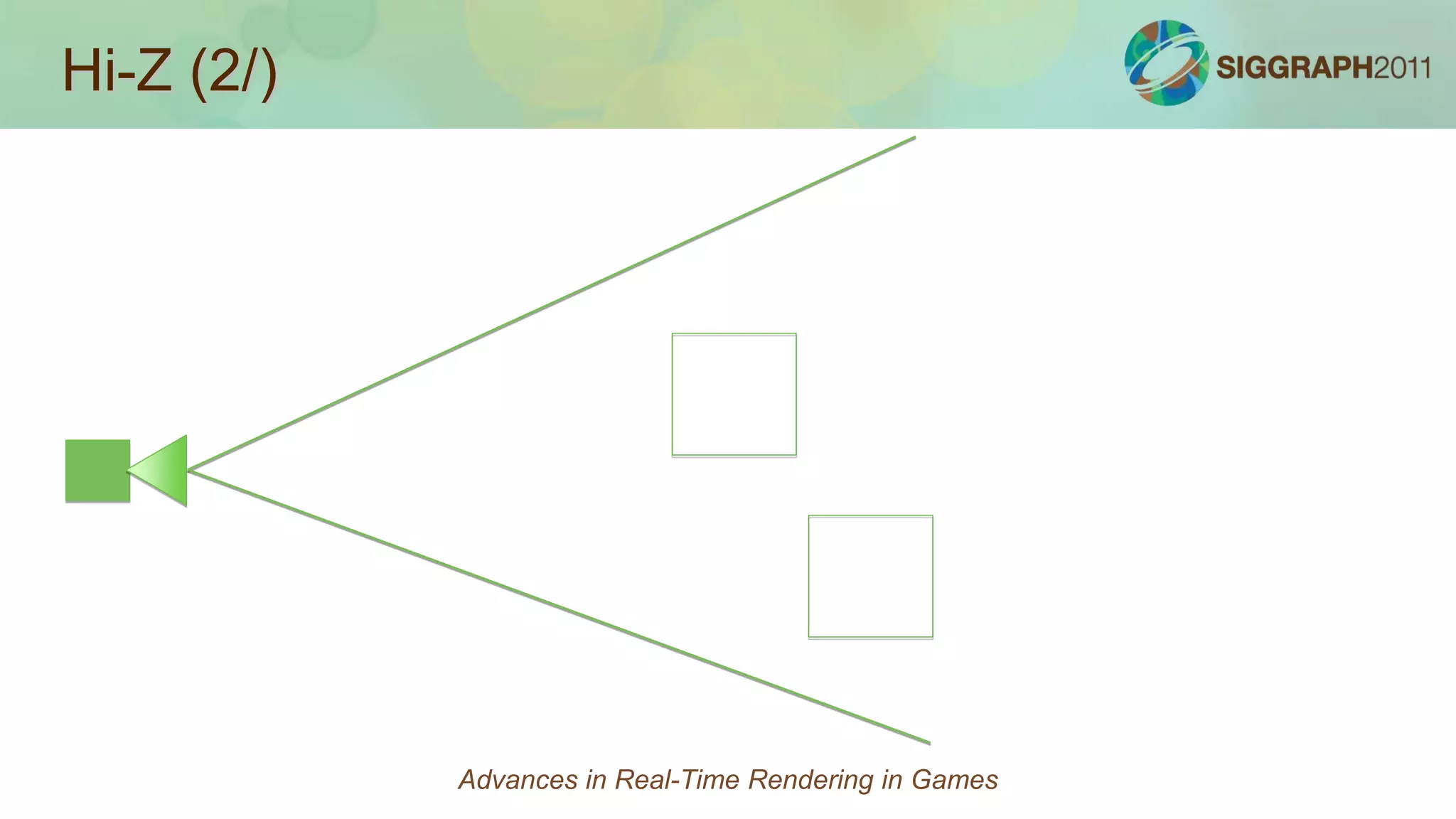 CoC is a simple MADD on the raw Z Depth [Demers04][Jones08]CoC = abs(z * CoCScale + CoCBias) CoCScale = (A * focallength * focalplane * (zfar - znear)) / ((focalplane - focallength) * znear * zfar) CoCBias = (A * focallength * (znear - focalplane )) / ((focalplane * focallength) * znear)Advances in Real-Time Rendering in Games