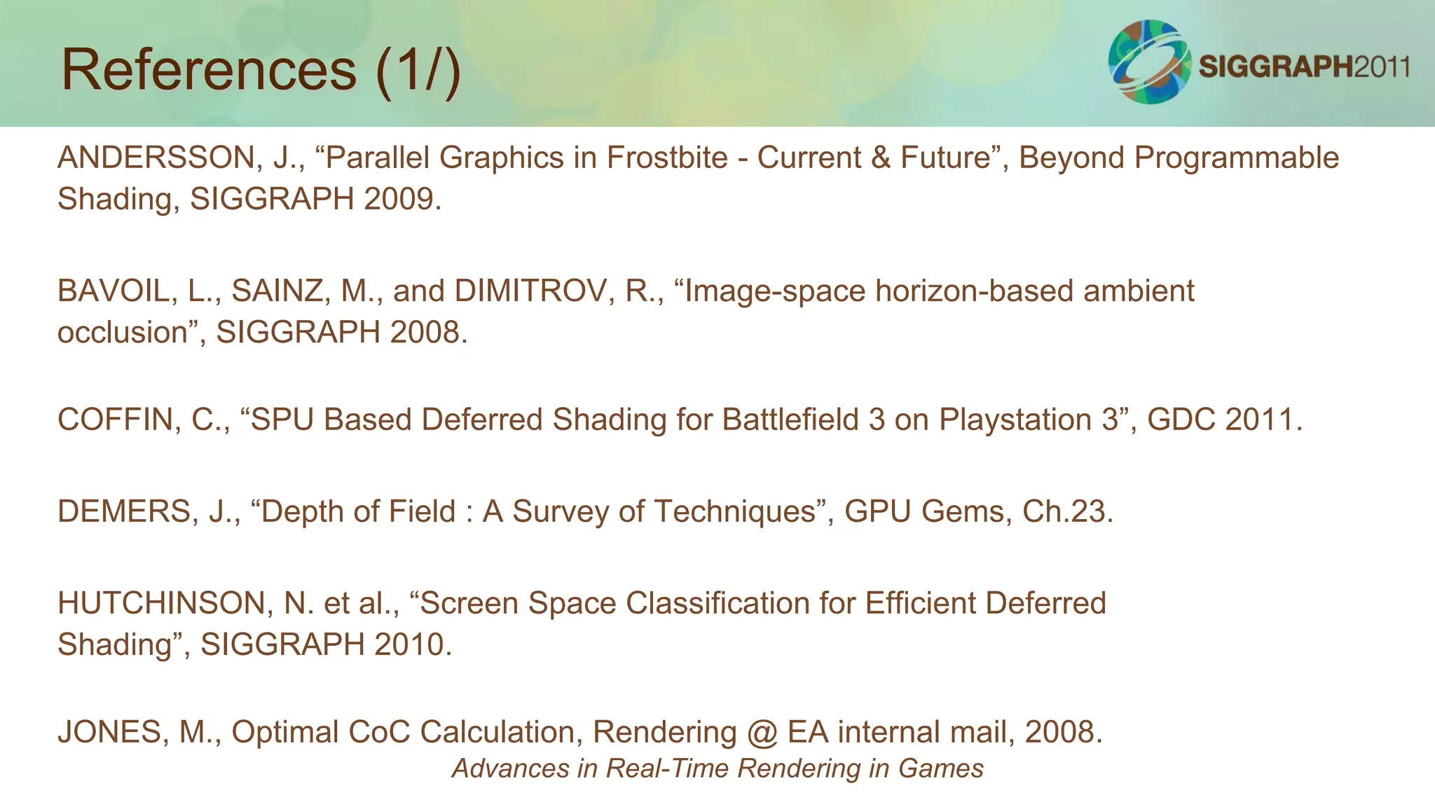 Reverse Hi-Z (2/)The GPU will now cull fragments if they are closer than the value in the depth buffer