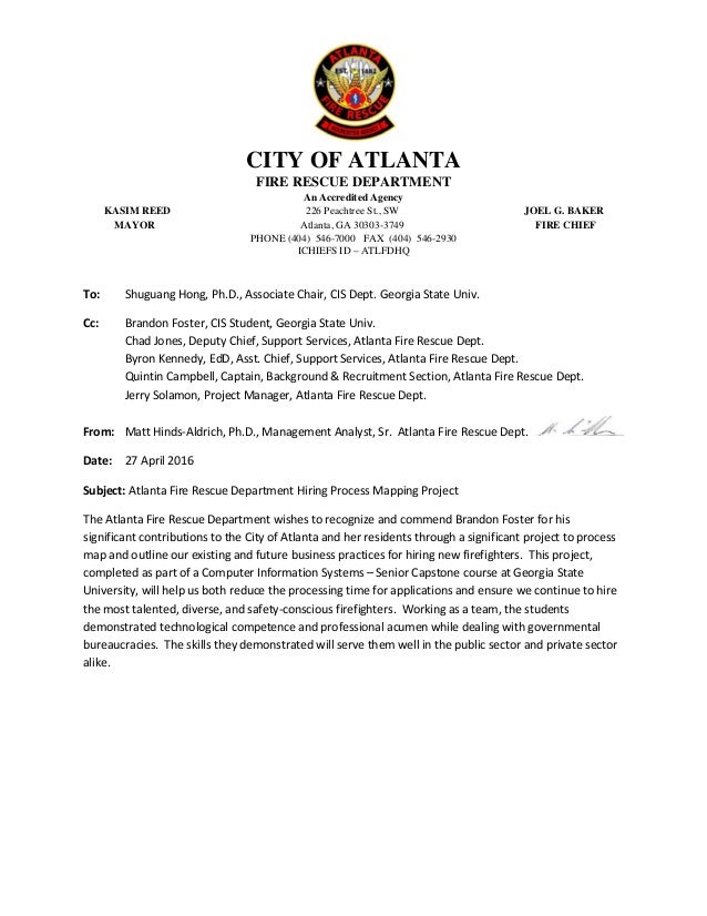 gsu student recognition letter brandon foster 2 1 1 638