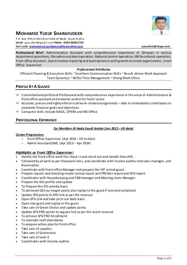 Yusuf Cv New - 