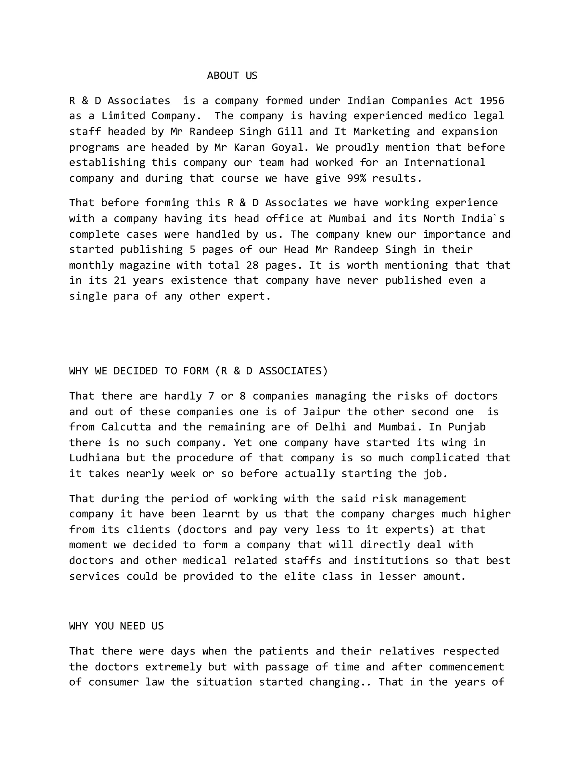 ABOUT US | PDF