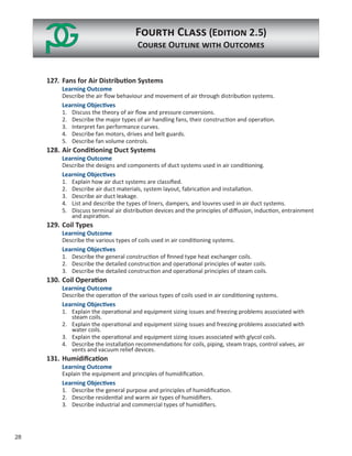 Fourth Class Power Engineering Objectives | PDF