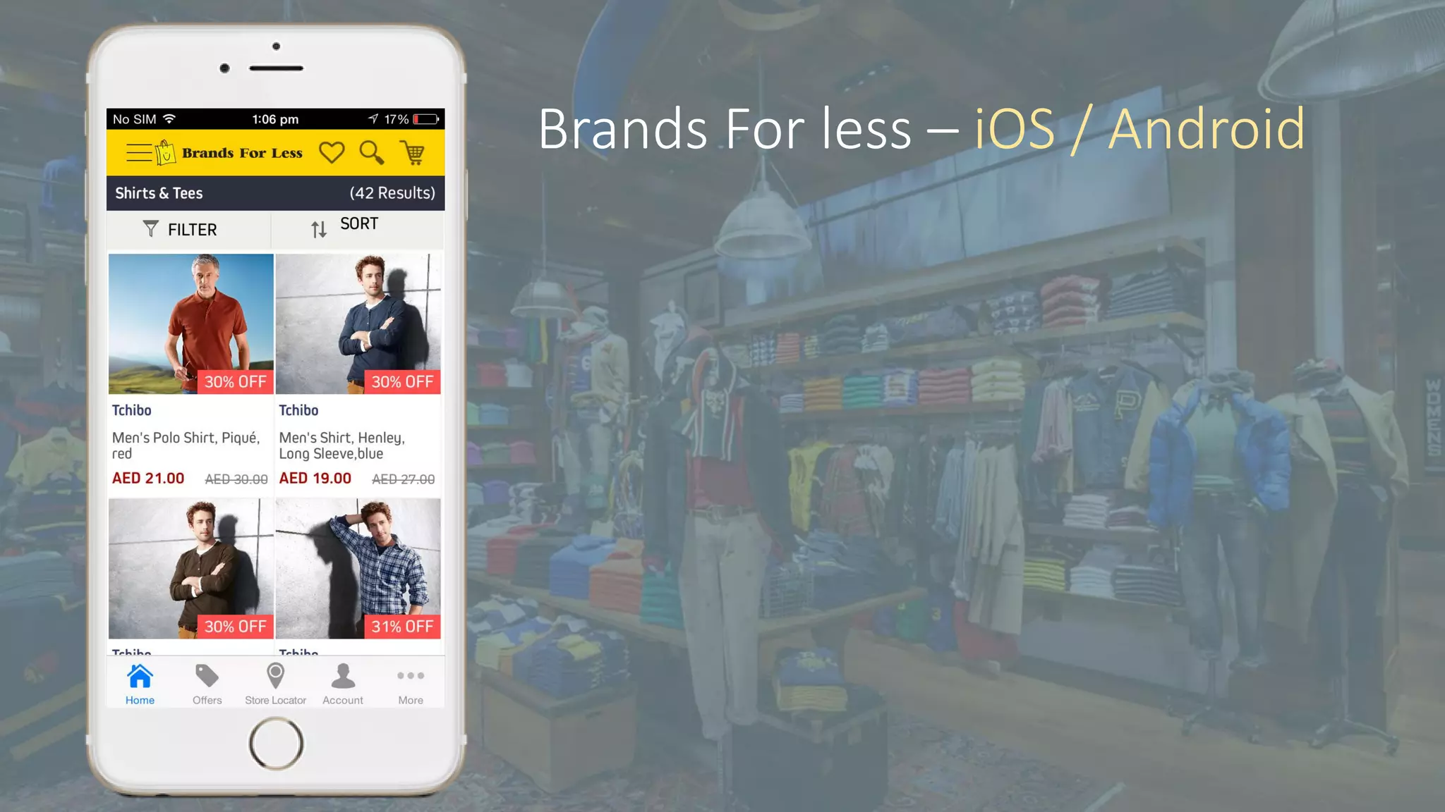 Brands For less – iOS / Android
 