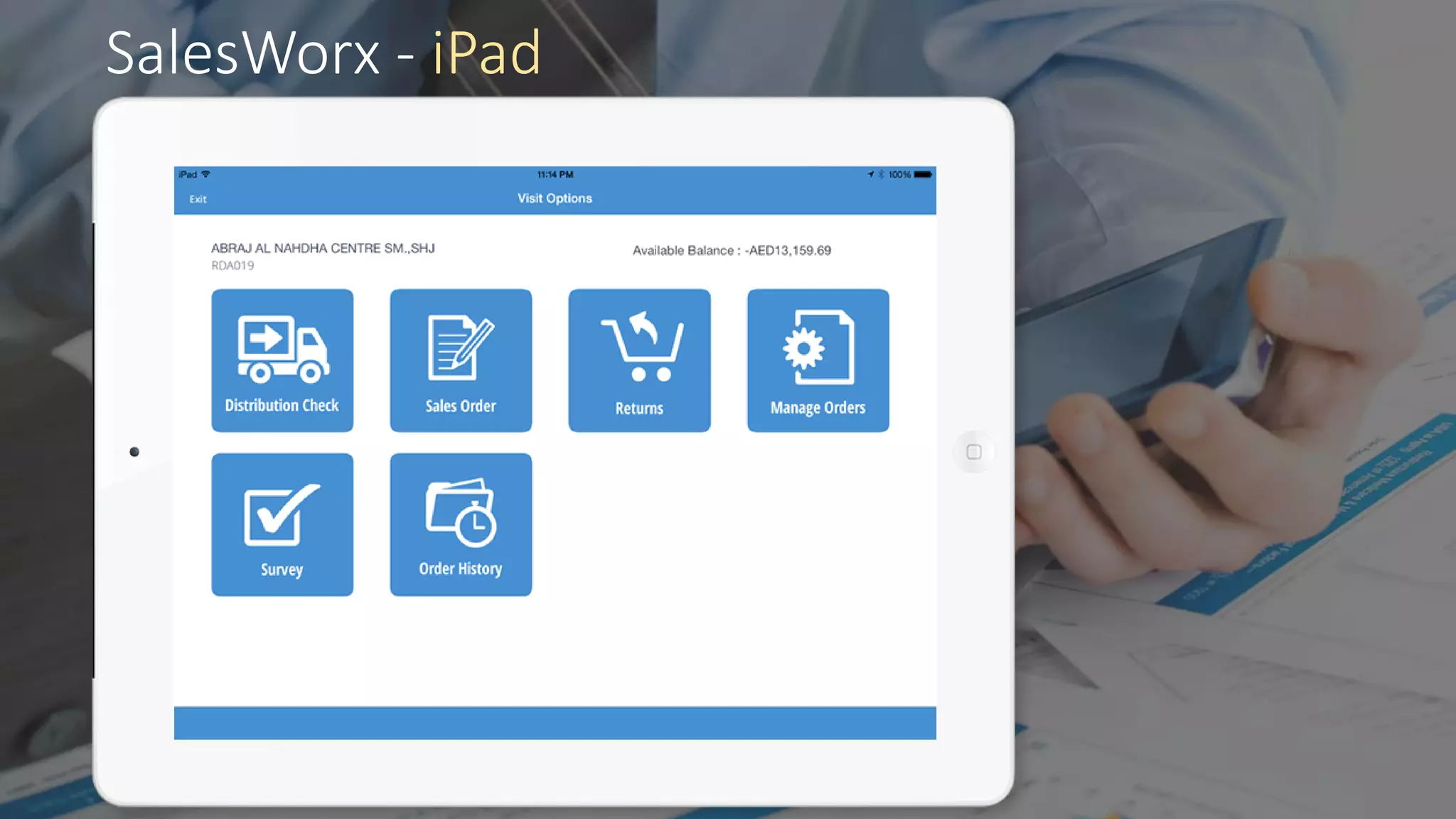 SalesWorx - iPad
 
