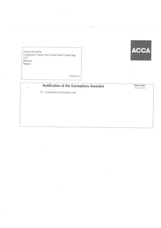 Evans kamaliza certificates(1)