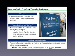 TSA INFORMATION