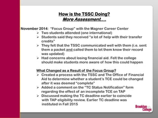 TSSC Presentation for AACRAO SEM Conference 2 | PDF