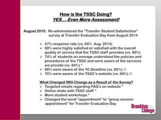TSSC Presentation for AACRAO SEM Conference 2 | PDF
