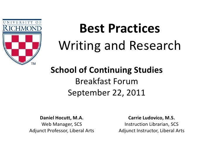Best academic writing
