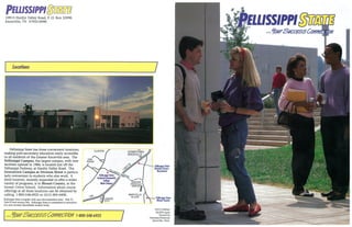 Pellissippi State capability brochure covers