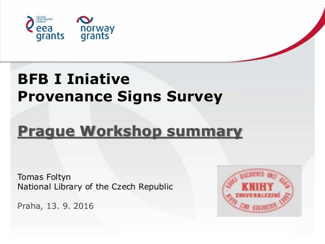 Bfb I Initiative Provenance Sings Survey