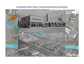 Constitution Park: Phase 1 Environmental Site Assessment
 
