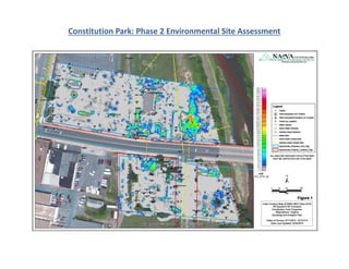 Constitution Park: Phase 2 Environmental Site Assessment
Geophysical Survey
 