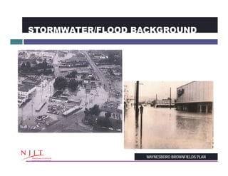 WAYNESBORO BROWNFIELDS PLAN
STORMWATER/FLOOD BACKGROUND
 