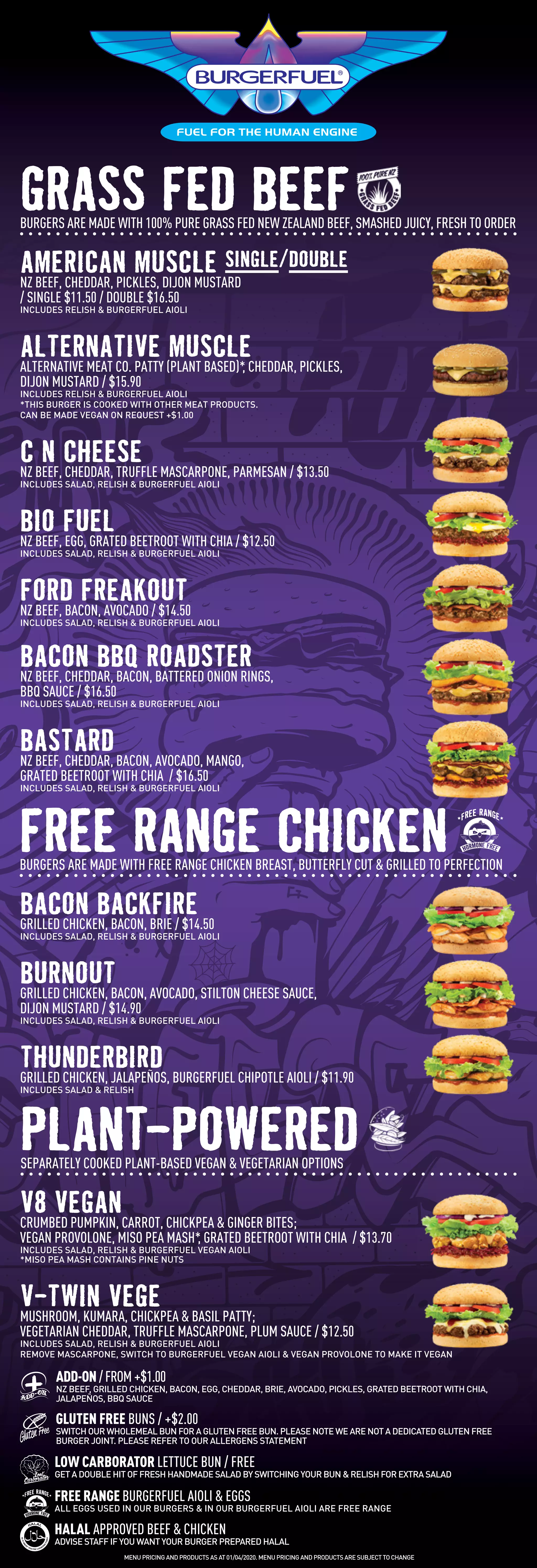 Bfd menu-table-menu-downloadable-nz-04-20 | PDF