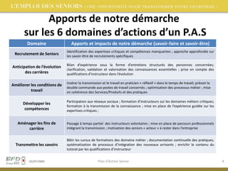 S’il s’agit de recrutement, il concerne les 50 ans et plus