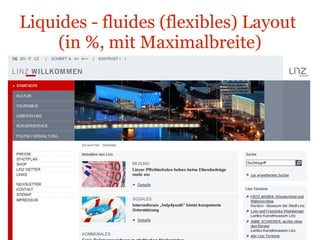 Liquides - fluides (flexibles) Layout  (in %, mit Maximalbreite) linz.at 