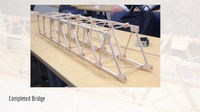 Final Presentation (Balsa Wood Bridge Design)