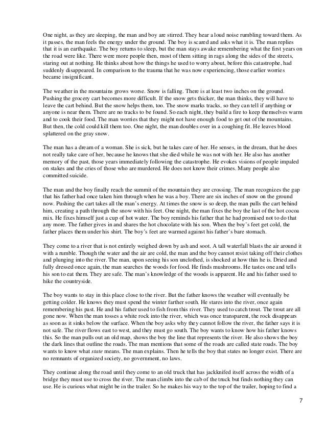 Apa Style Essay Paper Thesis Examples In Essays also English Argument Essay Topics Enotesroadmccarthysummary Thesis For An Analysis Essay