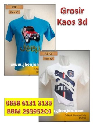 0858 6131 3133, Jual Kaos 3d, Kaos 3d COC, Distro Kaos 3d