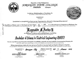 RSAIII - Diploma