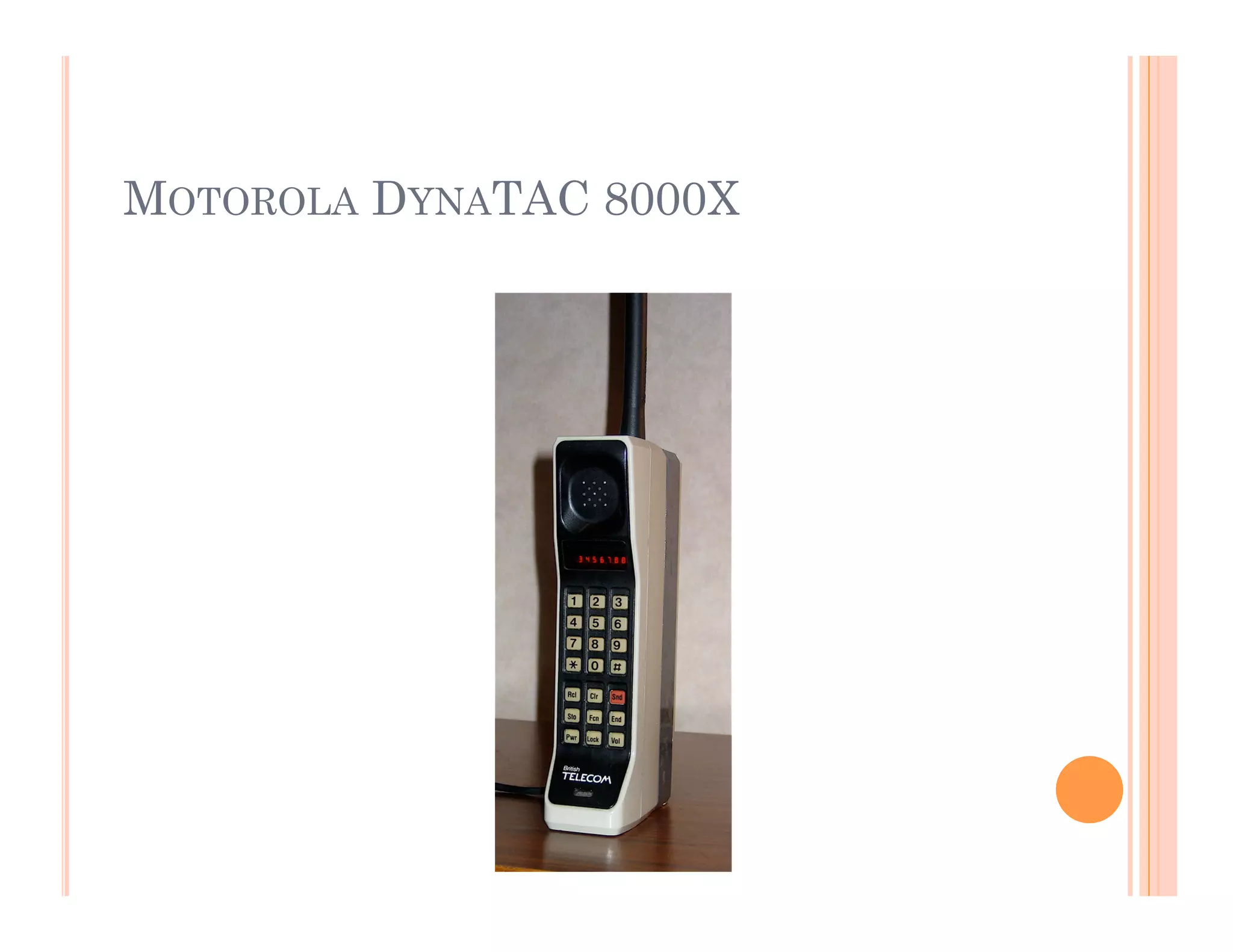 MOTOROLA DYNATAC 8000X
 
