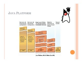 JAVA PLATFORM
 