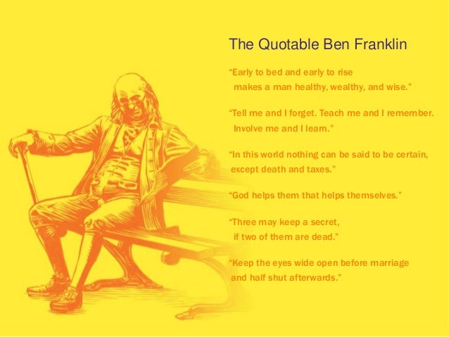 Ben Franklin For Beginners - Book Talk Presentation