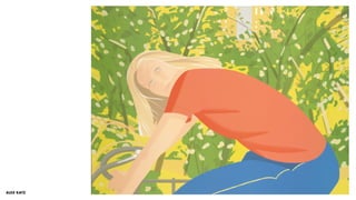 13
BICYCLE FILM FESTIVAL
ALEX KATZ
 