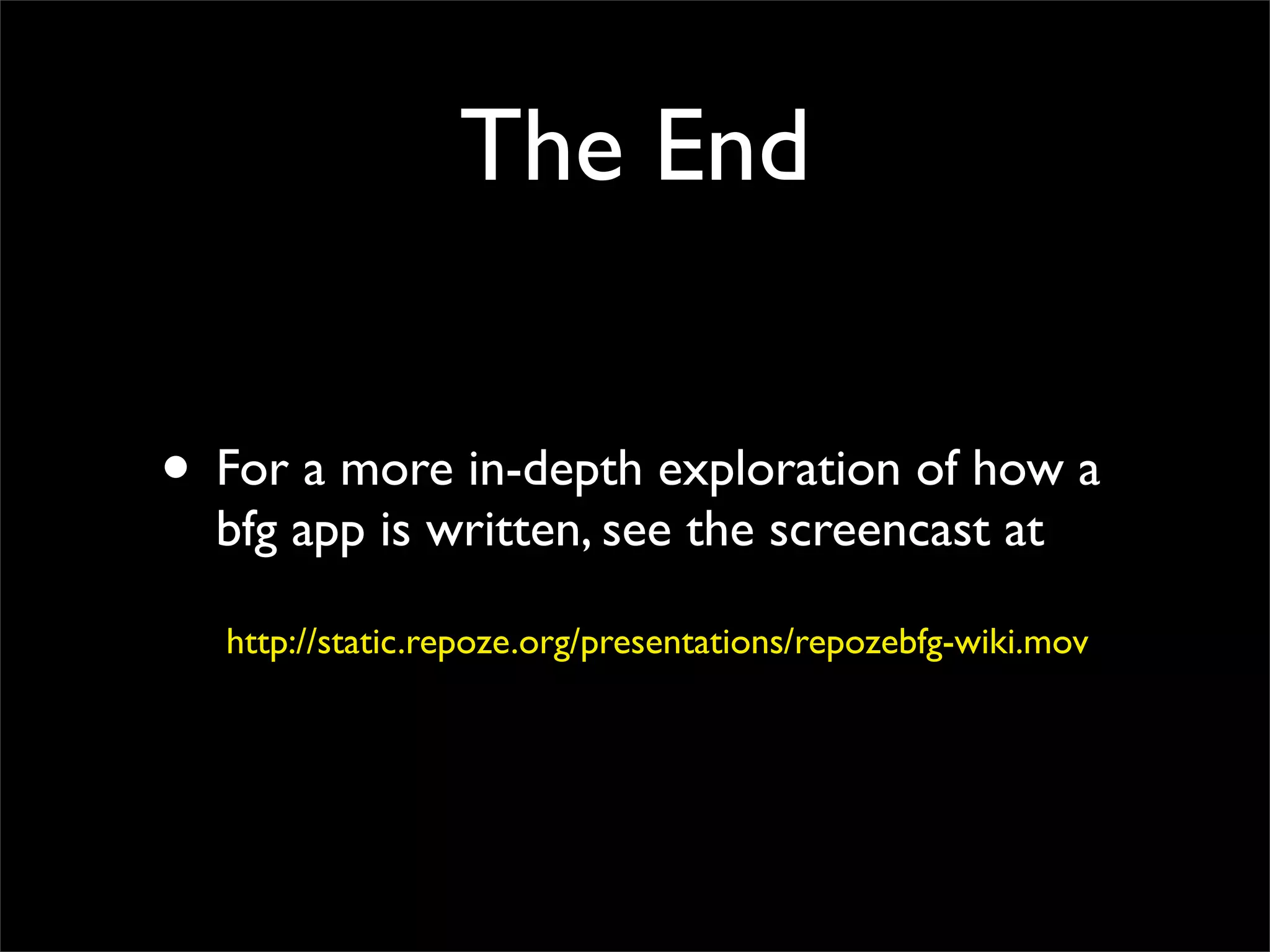 Bfg Ploneconf Oct2008