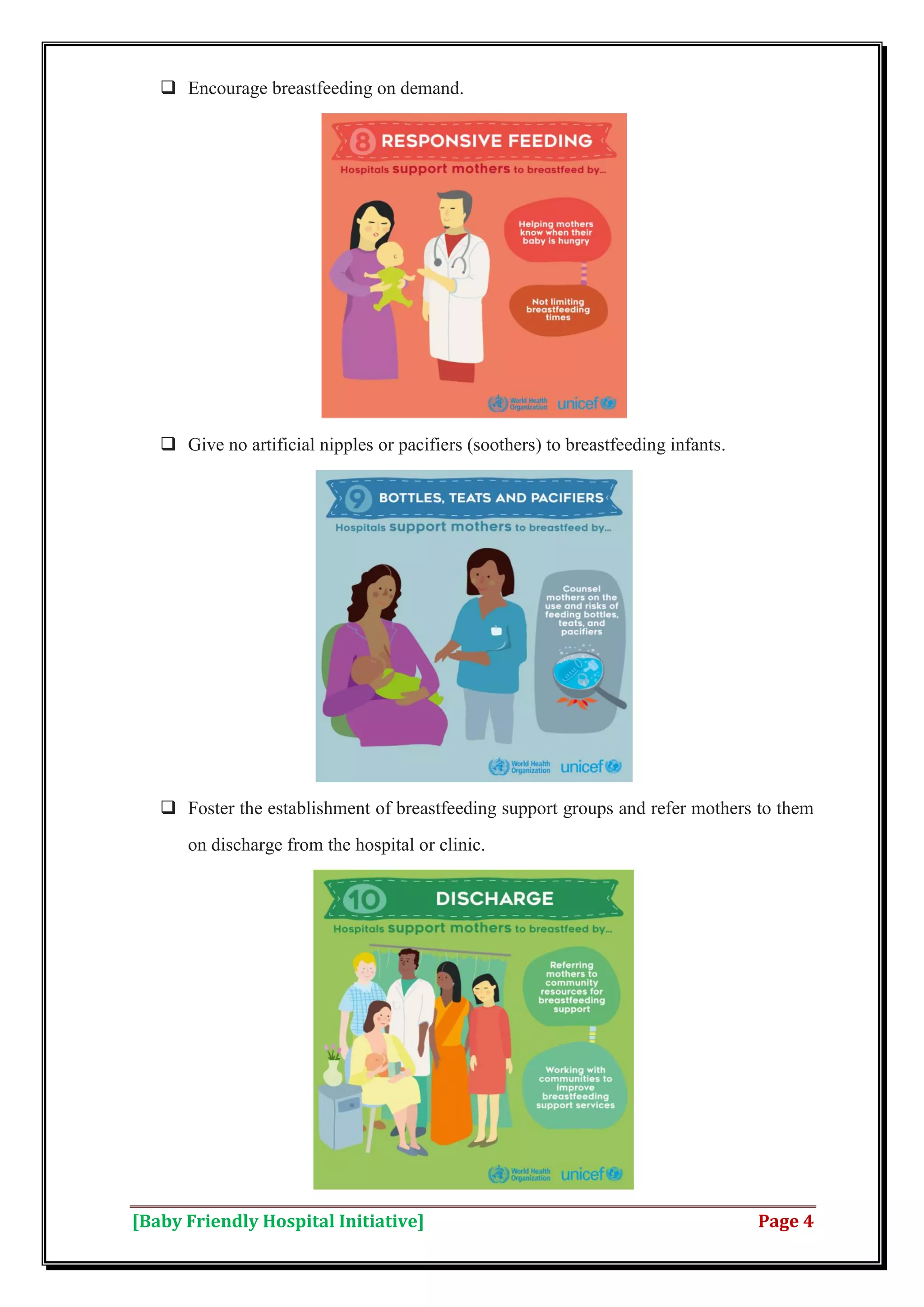 Baby Friendly Hospital Initiative (BFHI) | PDF