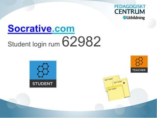 Socrative
Student login rum 62982
*
 