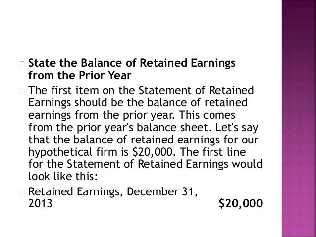 Stock options retained earnings