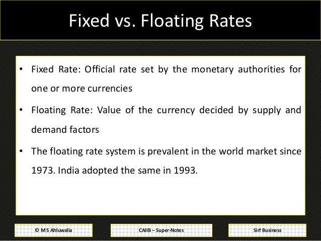 Exchange rates and forex business