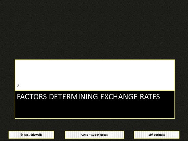 Investment bank exchange rate