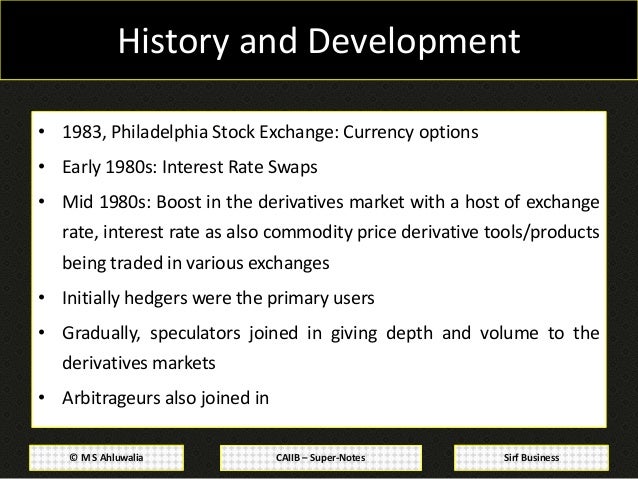 Basics of forex derivatives caiib
