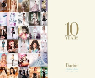 10 years barbie fashion model collection clearance