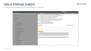 Professionelle Portallösung (SaaS) für PASSION4IT und Kunden
BFMT Fachtag 2023 31
 