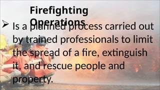 Comprehensive Overview of BFP Fire Safety and Special Operations | PPTX