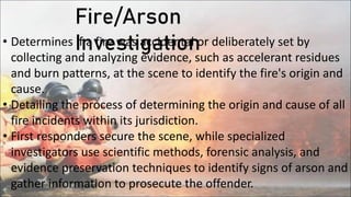 Comprehensive Overview of BFP Operations: Fire Safety, Rescue, and ...