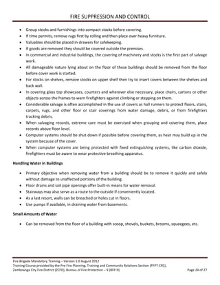 competency training fire brigade trainee guide module 1-5 | PDF