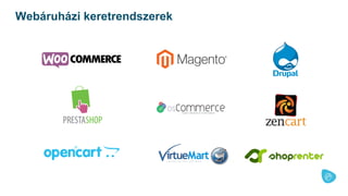 Webáruházi keretrendszerek
 