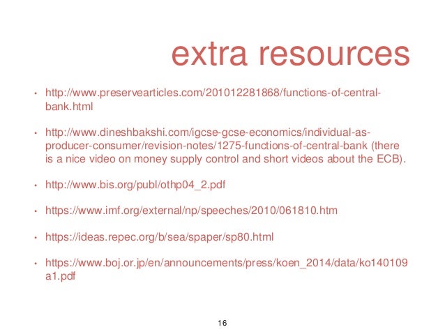 functions of central bank pdf